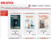 Tablet Screenshot of biblioteca.fr